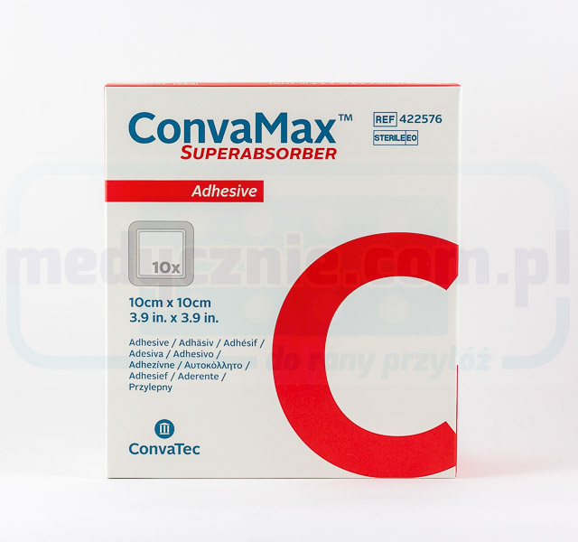 ConvaMax SUPERABSORBER 10* 10cm Adhesive 1szt