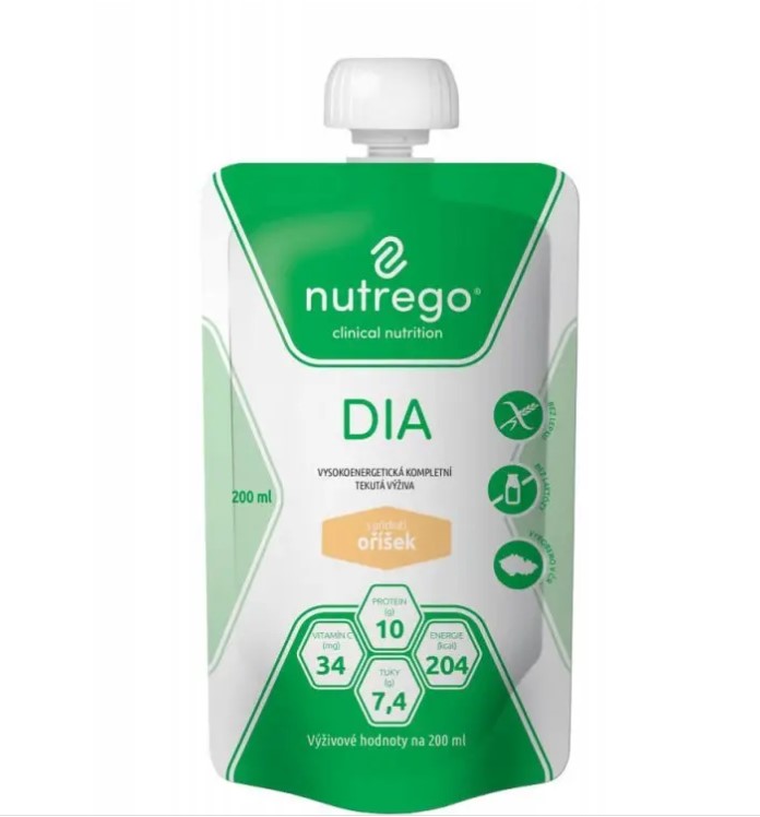 Nutrego DIA 200 ml orzechowy 1szt