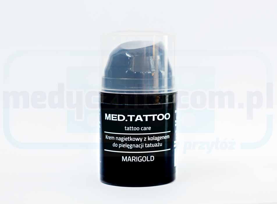 MED.TATTOO CARE TATTOO - krem nagietkowy z kolagenem do pielęgnacji tatuażu 50ml