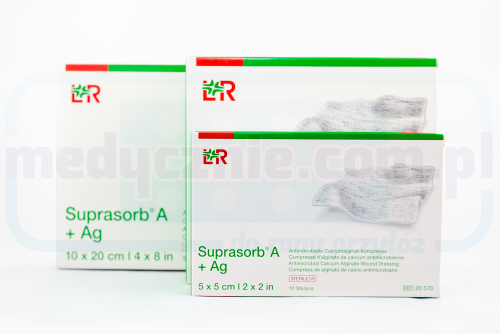 Suprasorb A + Ag 5*5cm 1szt