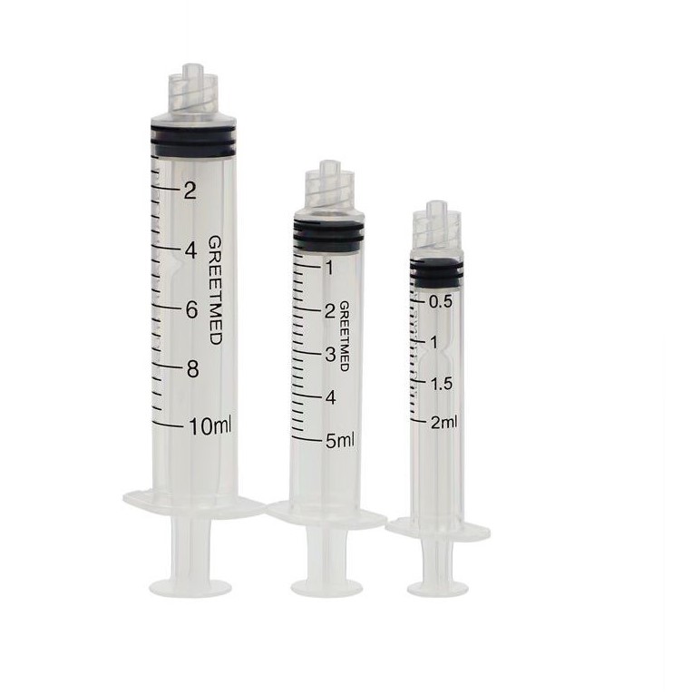 Strzykawka sterylna j.u. 10ml 3częściowa Luer-Lock 100szt