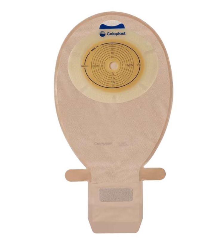 Worek stomijny SenSura Mio 1szt  650ml 10-76mm cielisty otwarty 155800