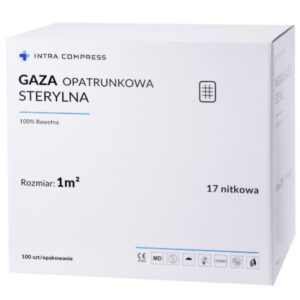 Gaza jałowa 17N - 1m2 100szt.