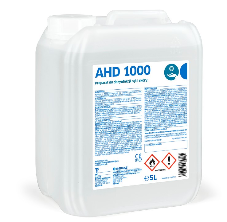 AHD 1000 5L dezynfekcja rąk i skóry
