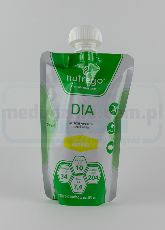 Nutrego DIA 12x200 ml wanilowy 1szt