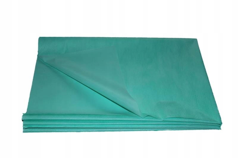 Prześcieradło ju. włóknina 25g 80x210cm 1szt zielone