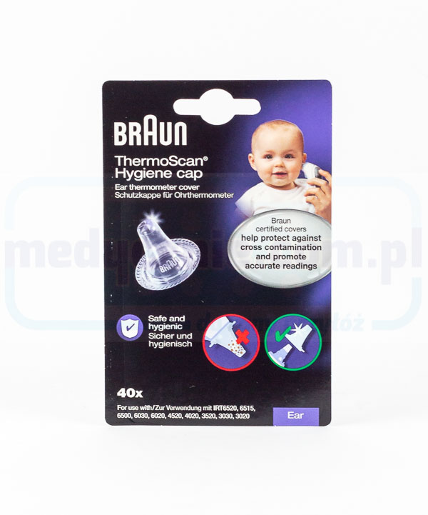 Kapturki LF40 40szt do termometrów BRAUN/op.