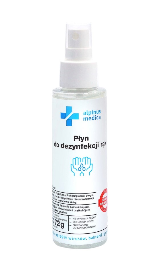 Sterillhand 100ml spray płyn do dezynfekcji rąk (odpowiednik AHD, Velodes, Skinman)