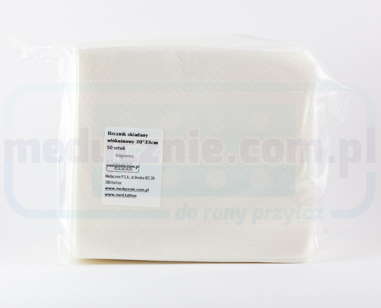 Ręcznik AIR LAID składany włókninowy 30* 33cm 50szt - obrazek 2