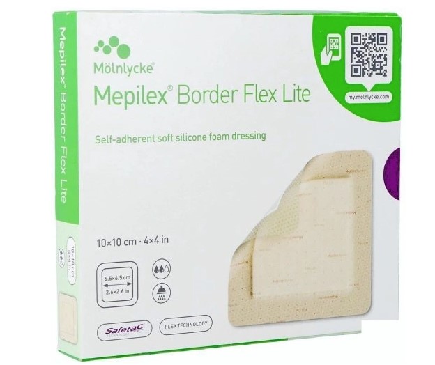 Mepilex Border Flex Lite 10cm* 10cm 1szt