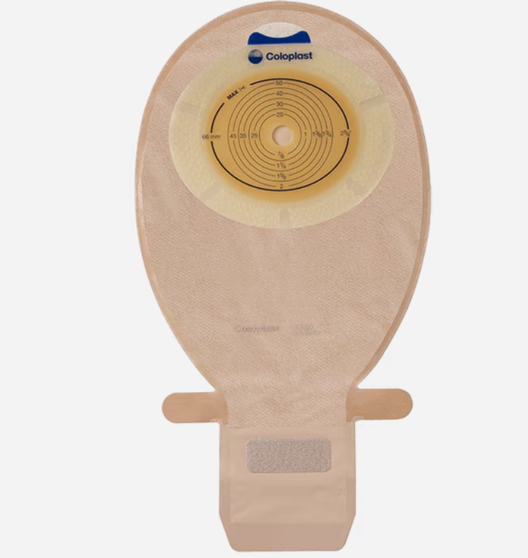 Worek stomijny SenSura 1szt  500ml 10-76mm cielisty otwarty 154800