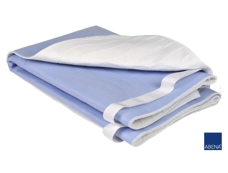 Podkład ochronny wielorazowy 85x75cm 1szt z zakładkami ABENA - obrazek 2