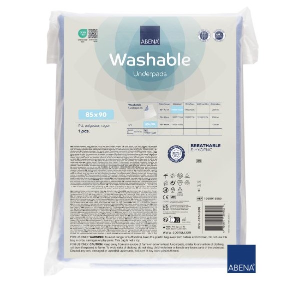 Podkład ochronny wielorazowy 85x90cm 1szt ABENA