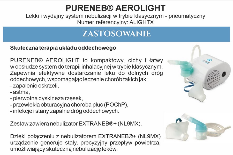 Nebulizator pneumatyczny AEROLIGHT - obrazek 2