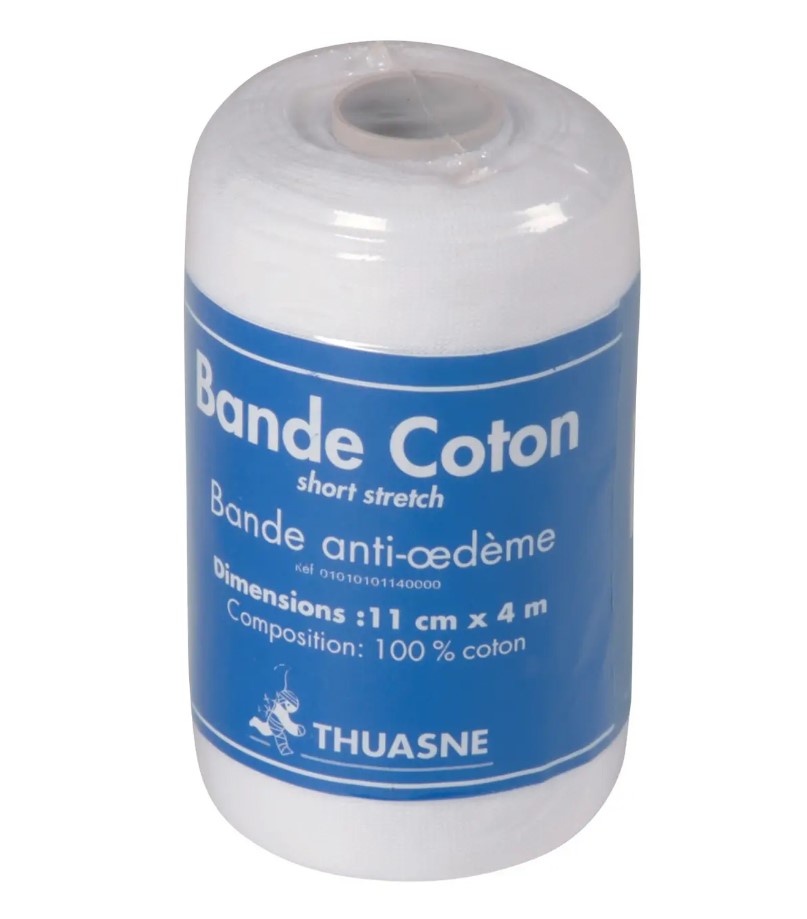 Bandaż bawełniany 11cm* 4m typu SHORT-STRETCH o krótkim naciągu 1szt REF 01010101140000