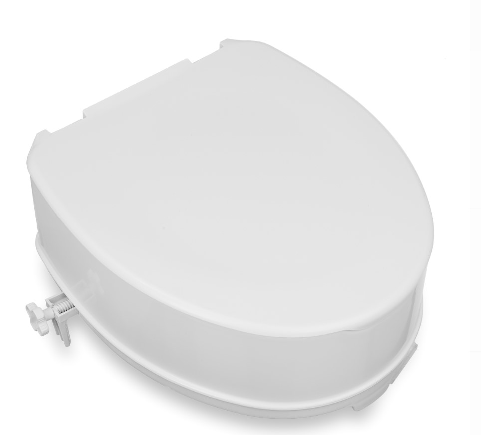 Nasadka toaletowa z klapą wysokość 15cm - obrazek 2