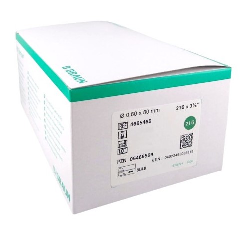 Igła j.u. Sterican G21 0,8*80mm 100szt REF 4665465