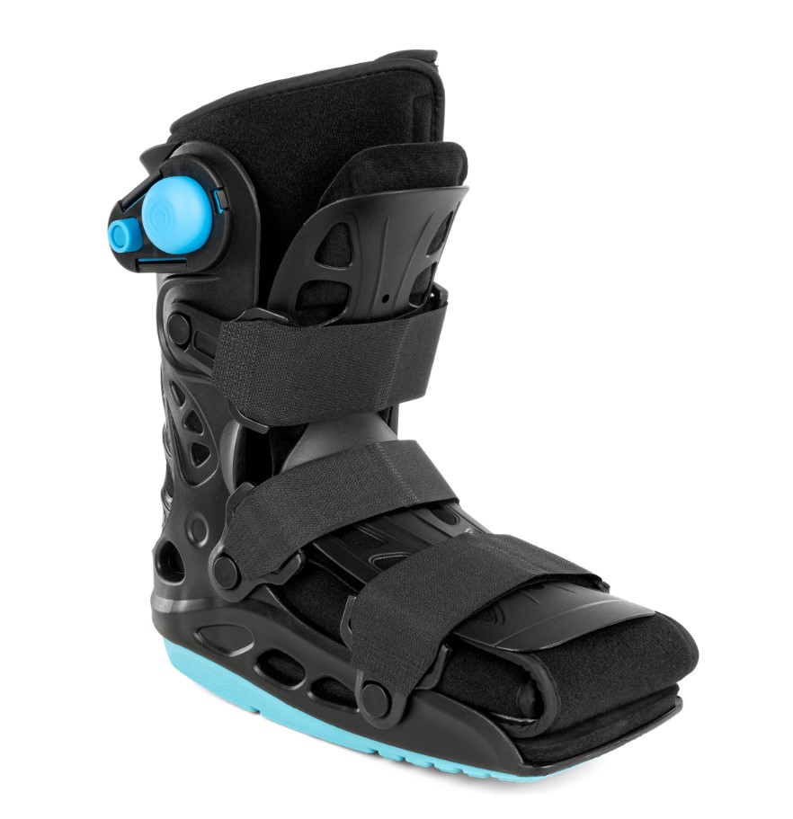 Orteza sztywna na goleń i stopę - Pro-Walker Low M (40-43) Dwukomorowa krótka - obrazek 2