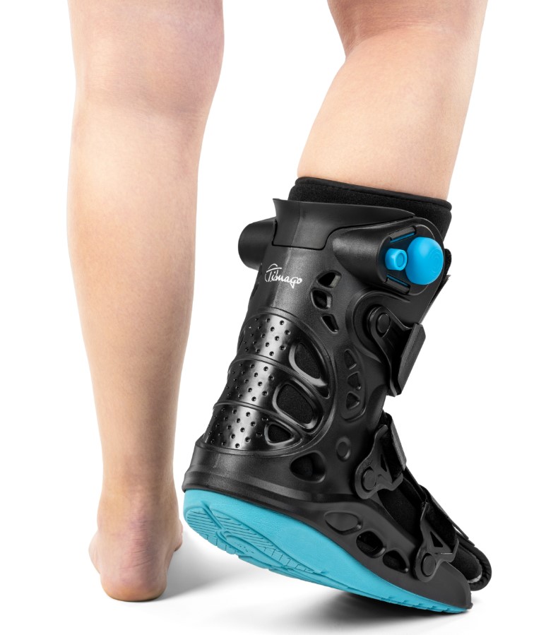 Orteza sztywna na goleń i stopę - Pro-Walker Low M (40-43) Dwukomorowa krótka - obrazek 3