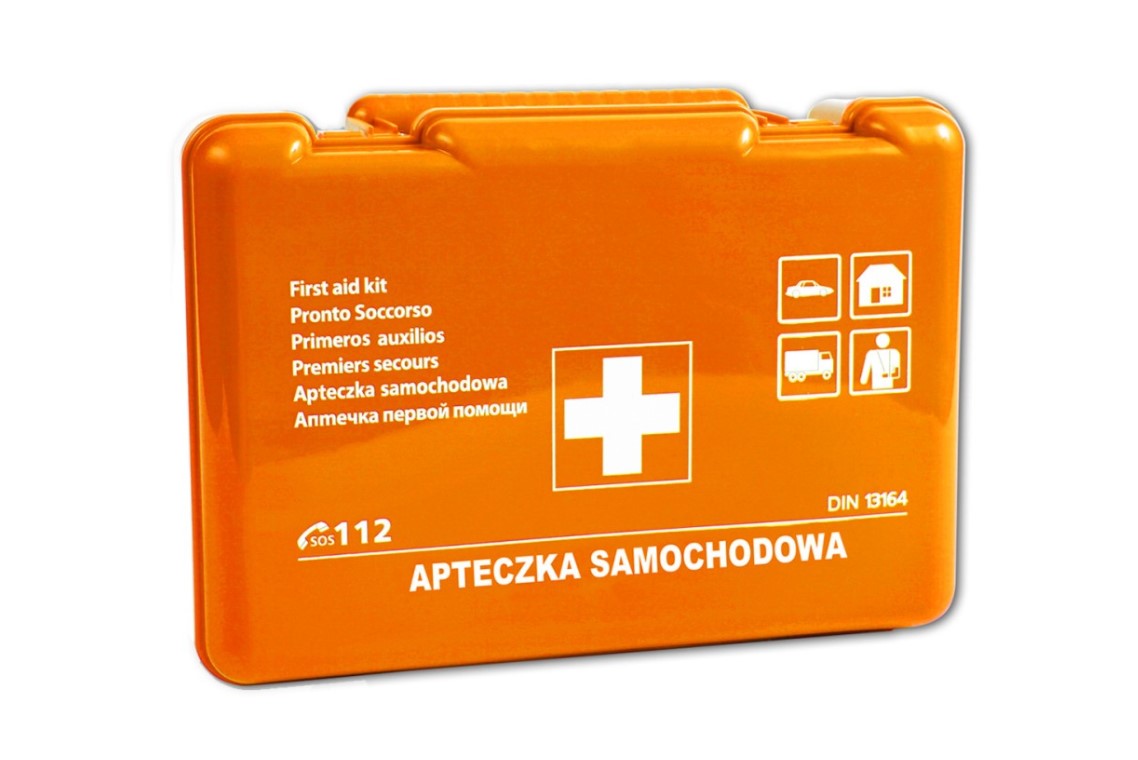 Apteczka Pierwszej Pomocy DIN 13164 plastikowa
