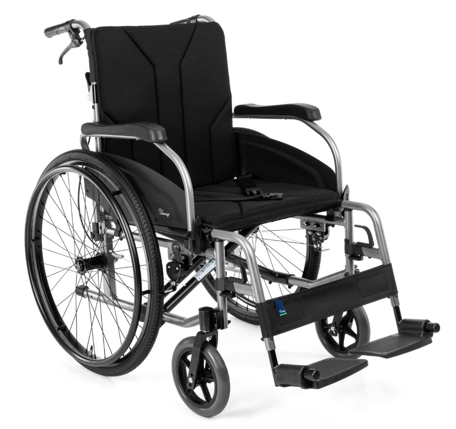 Wózek inwalidzki aluminiowy - SIMPLE-TIM rozm. 46cm