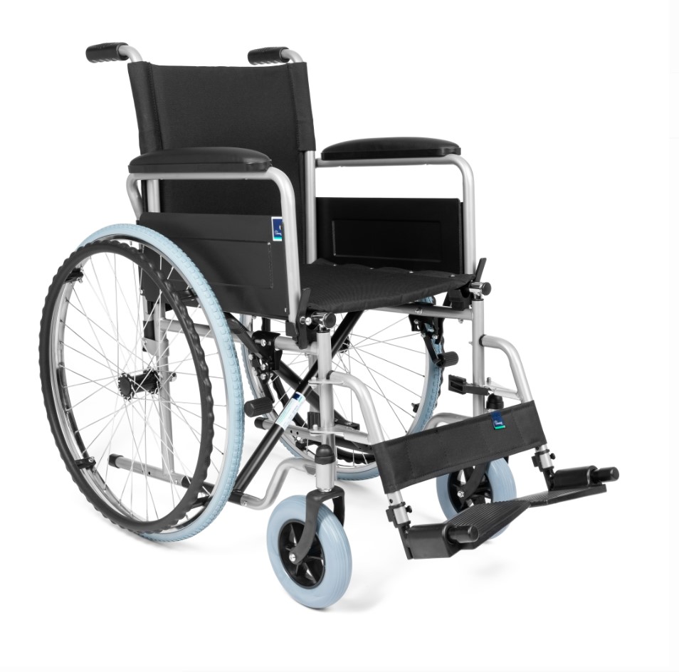 Wózek inwalidzki stalowy BASIC-TIM H011-B rozm. 46cm