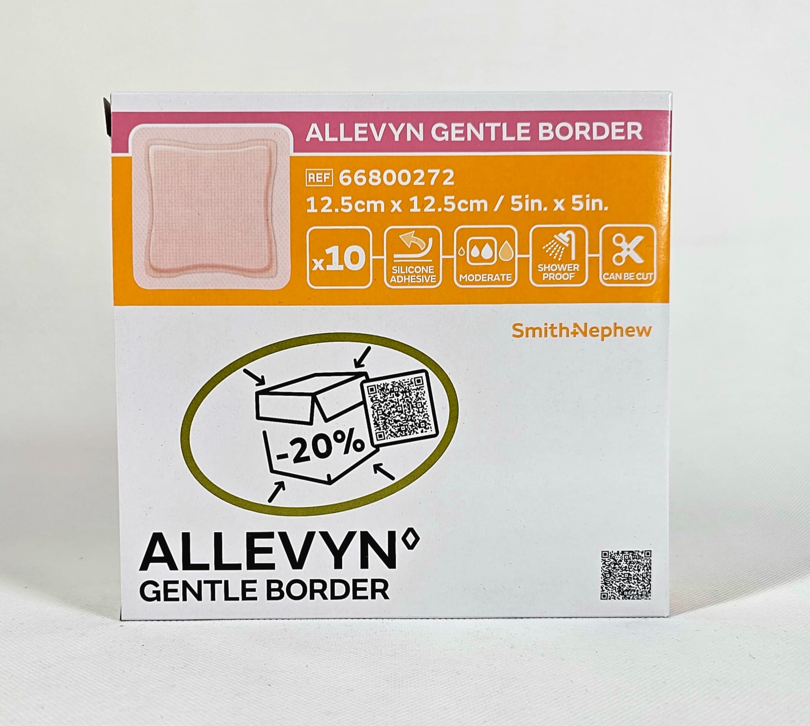 Allevyn Gentle Border 12,5* 12,5cm 1szt