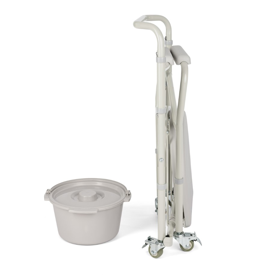 Krzesło toaletowe na kółkach TGR-R KT 023C - obrazek 3