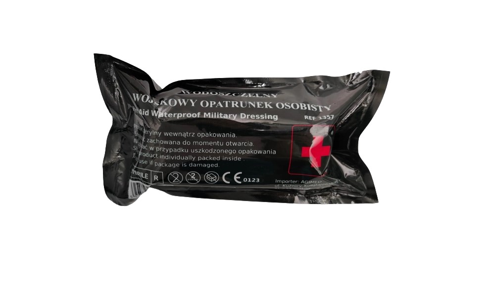 Opatrunek indywidualny Duży wodoszczelny typ W - obrazek 2