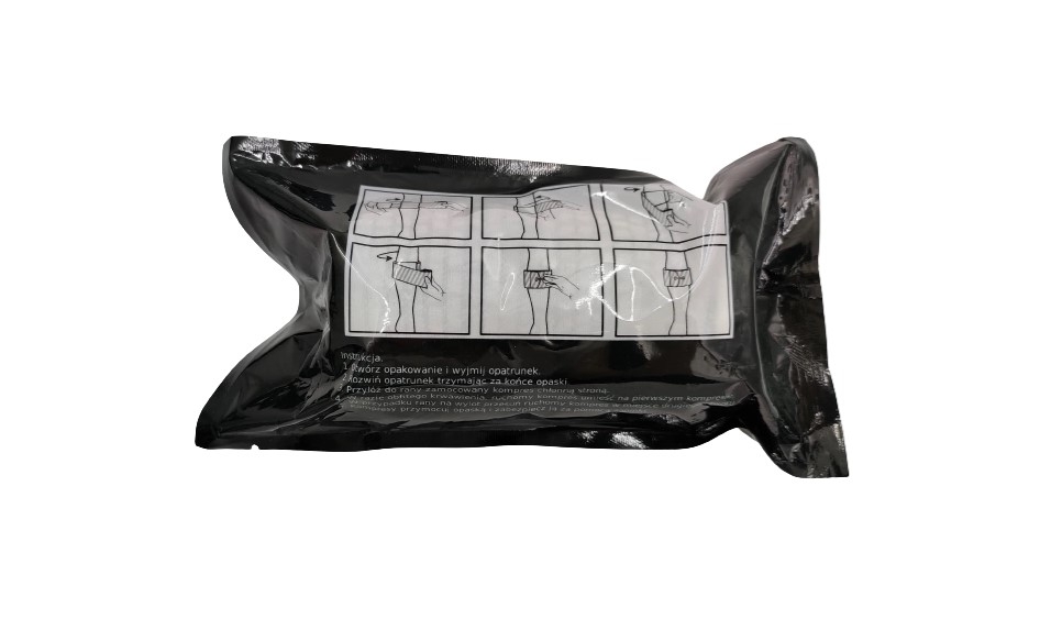 Opatrunek indywidualny Duży wodoszczelny typ W
