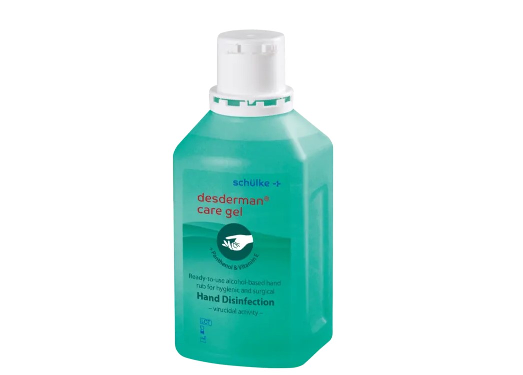 Desderman care gel 500ml z pompką alkoholowy żel do dezynfekcji rąk