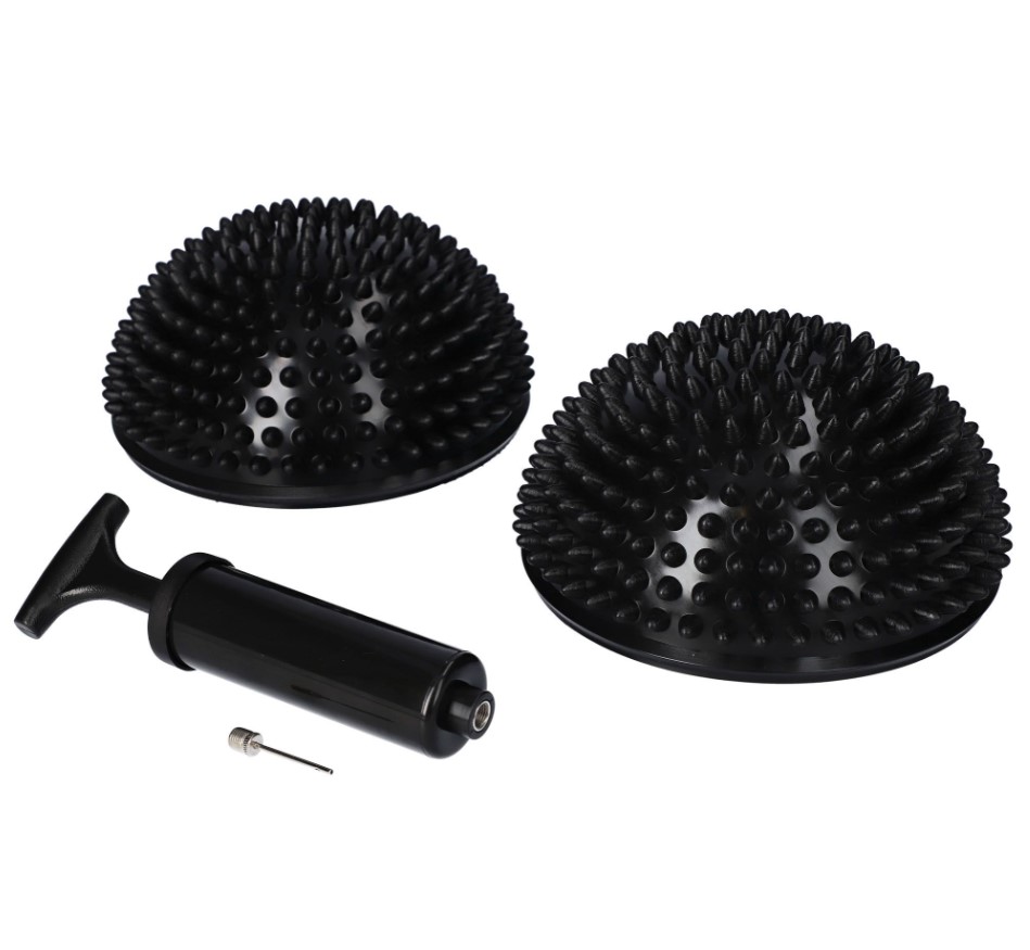 Poduszka/Półkula sensoryczna yellowBALANCE czarna 2szt