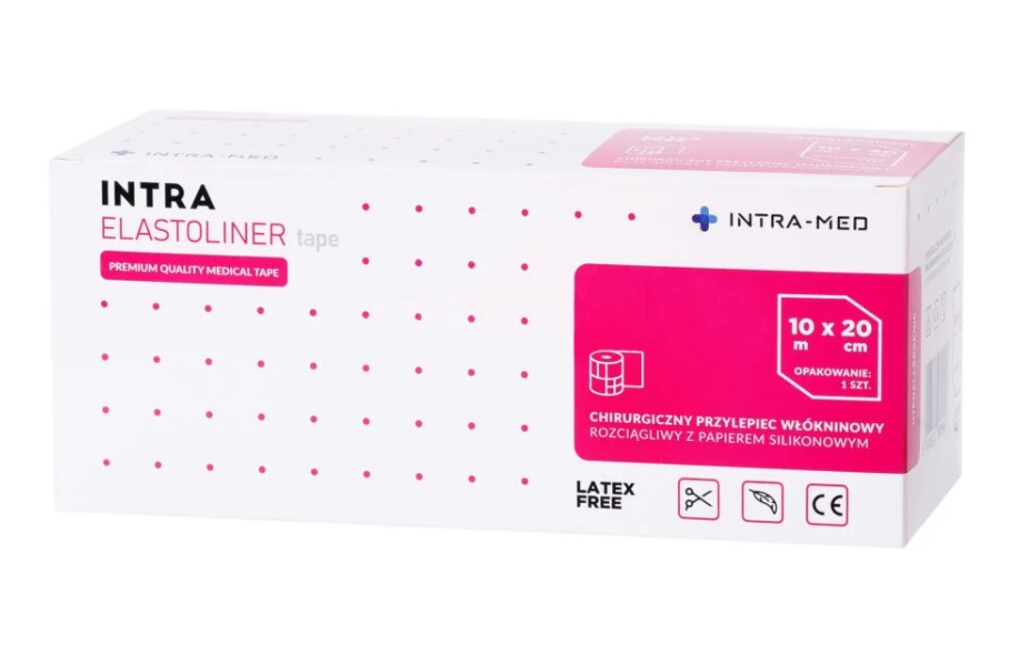 Taśma włókninowa Elastoliner 20cm* 10m 1szt samoprzylepna rolka - obrazek 2