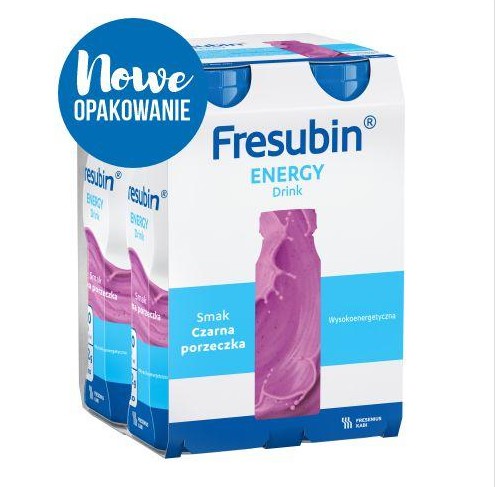 Fresubin Energy Drink 4x200ml czarna porzeczka - obrazek 2