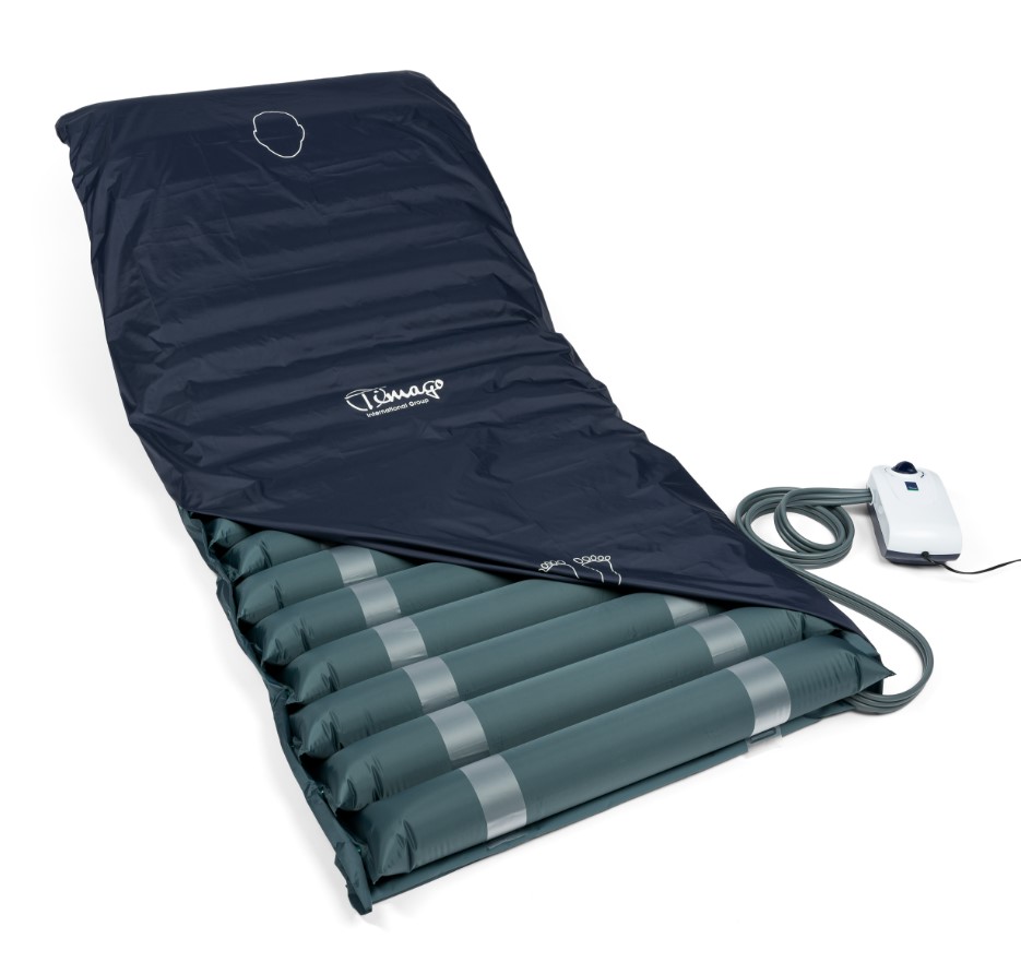 Materac przeciwodleżynowy rurowy trójprzepływowy TGR-Y MR 001-3 obciążenie do 140kg