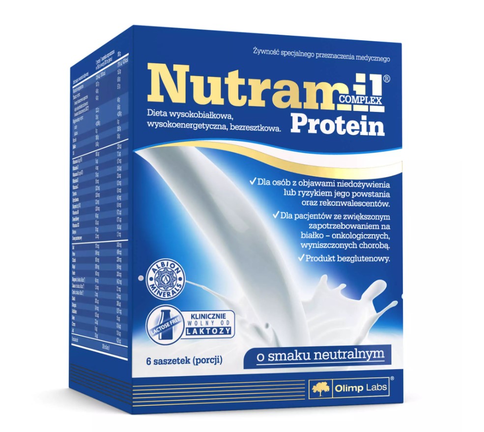 Olimp Nutramil complex Protein 70g 1szt neutralny