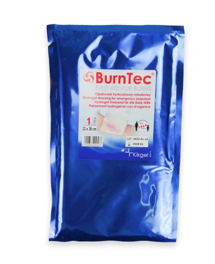 BurnTec 22x28cm opatrunek hydrożelowy 1szt