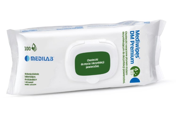 Chusteczki Mediwipes DM Premium Flowpack 100 szt