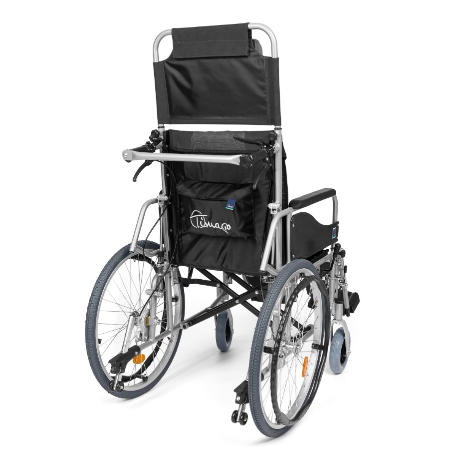 Wózek inwalidzki STABLE-TIM ALH 008 aluminiowy rozm. 46 - obrazek 3