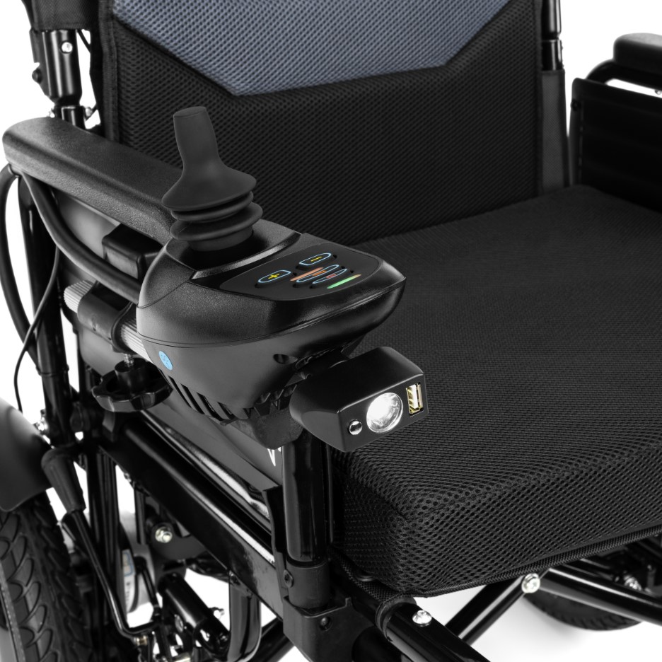 Wózek inwalidzki elektryczny POWER-TIM - obrazek 4