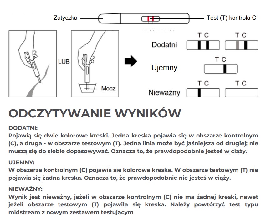Test ciążowy strumieniowy - obrazek 2
