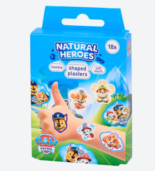 Plaster zestaw dla dzieci 18szt Natural Heroes