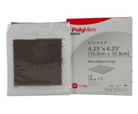 PolyMem Silver 1124 Non Adhesive Pad 10,8x32 1szt