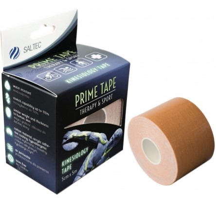 Taśma do kinesioterapii 5cm *5m 1szt cielista