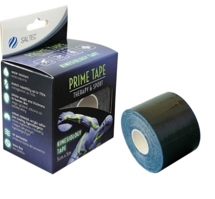 Taśma do kinesioterapii 5cm *5m 1szt czarna