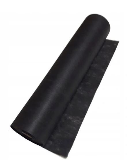 Podkład włóknina rola 60/50/38 0,18g czarny