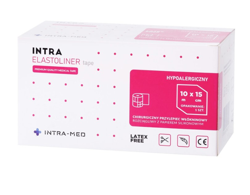 Taśma włókninowa Elastoliner 15cm* 10m 1szt samoprzylepna rolka