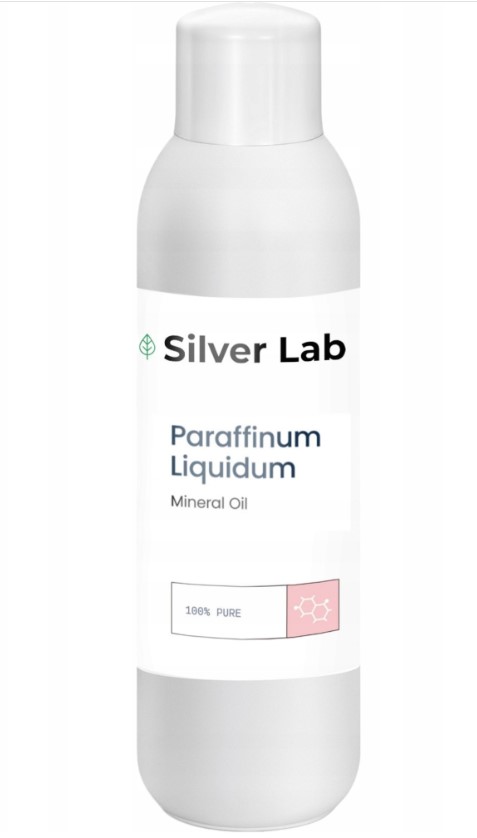 Olej parafinowy ciekły 1L Silver Lab Paraffinum Liquidum