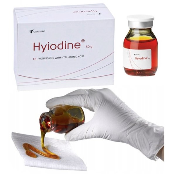 Hyiodine 50g kompleks jodu z kwasem hialuronowym
