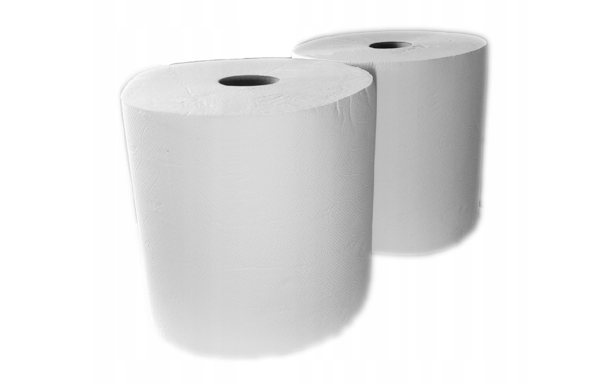 Ręcznik czyściwo z celulozy w roli 2 warstwy 290m białe 1szt KAREN